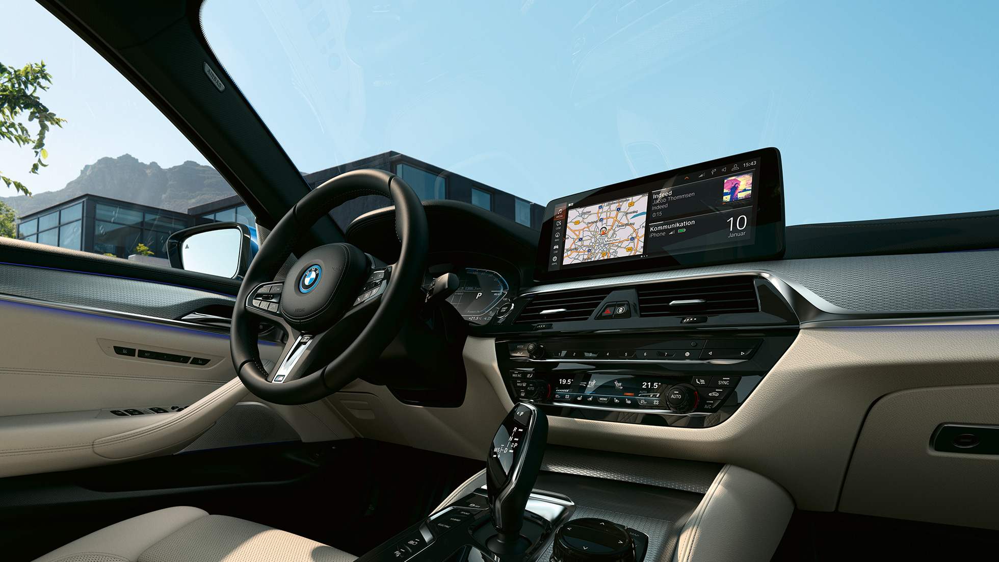 Интерьер BMW 5 серии G30 Интерьер BMW 5 серии G30 (рестайлинг 2020 года)