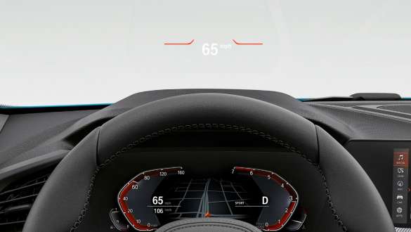 Проекционный дисплей BMW модели BMW 2 серии Gran Coupe Проекционный дисплей BMW модели BMW 2 серии Gran Coupe F44, место водителя