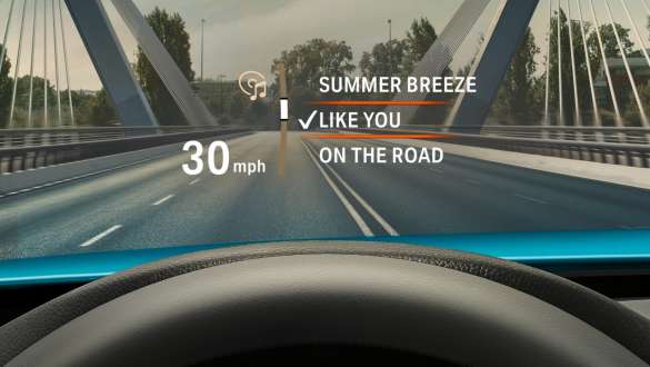 Проекционный дисплей BMW 4 серии Купе Проекционный дисплей BMW 4 серии Купе