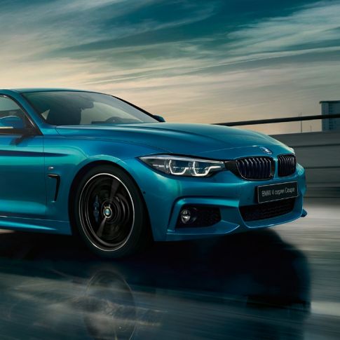 BMW 4 серии Купе, вид сбоку BMW 4 серии Купе, вид сбоку