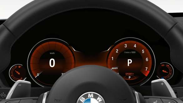 Многофункциональный приборный дисплей BMW 4 серии Гран Купе Многофункциональный приборный дисплей BMW 4 серии Гран Купе