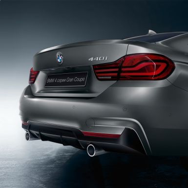 BMW 4 серии Гран Купе вид сзади BMW 4 серии Гран Купе вид сзади