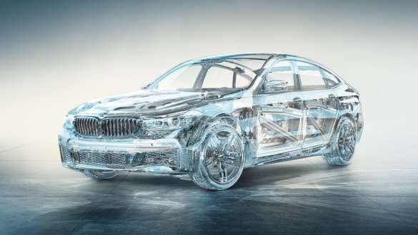Облегченная конструкция кузова BMW 6 серии GT Облегченная конструкция кузова BMW 6 серии GT, G32 2019