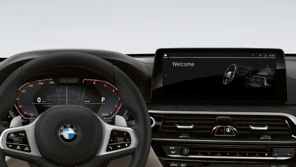 Приборная панель BMW Live Cockpit Professional BMW 6 серии GT G32 2020 года Приборная панель BMW Live Cockpit Professional BMW 6 серии GT G32 2020 года, интерьер