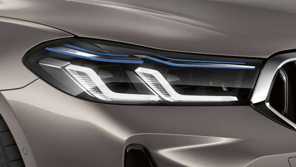 Лазерные фары BMW Laserlight BMW 6 серии GT G32 2020 года Лазерные фары BMW Laserlight BMW 6 серии GT 640i xDrive G32 2020 года, цвет «Серый Бернина»