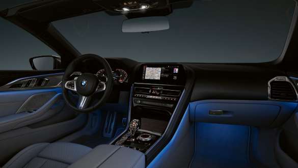 BMW M850i xDrive, металлик Серый Дравит, подсветка Ambient light. BMW M850i xDrive, металлик Серый Дравит, подсветка Ambient light.