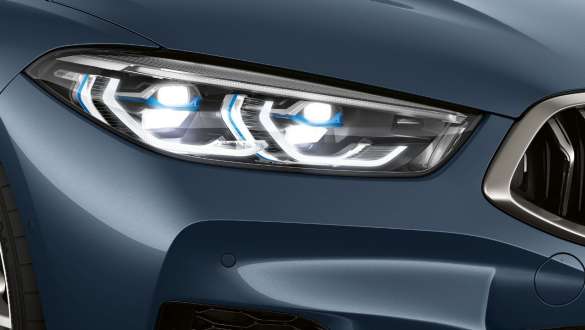 Лазерные фары BMW Laserlight Лазерные фары BMW Laserlight, крупный план