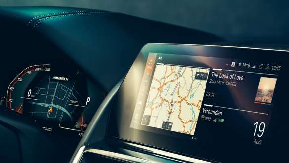 Операционная система BMW 7.0. BMW 8 серии Coupe, салон, Операционная система BMW 7.0.