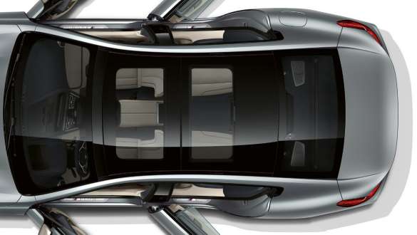 Панорамная стеклянная крыша G16 BMW 8 серии Gran Coupe: панорамная стеклянная крыша G16