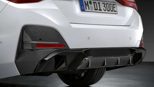 Карбоновый задний диффузор M Performance BMW i4 eDrive40 G26 2021 Карбоновый задний диффузор M Performance BMW i4 eDrive40 G26 2021
