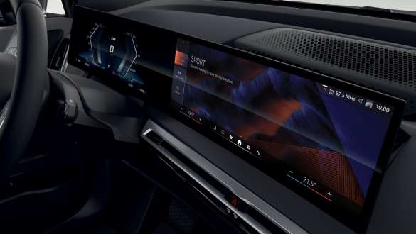 BMW Live Cockpit Professional, изогнутый дисплей BMW, электрический SUV BMW iX M60 i20 Электрический SUV BMW iX M60 i20 2022, BMW Live Cockpit Professional, изогнутый дисплей BMW