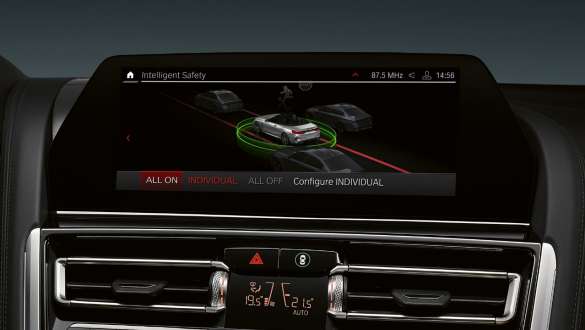 Пакет систем помощи водителю Driving Assistant Professional F91. BMWM8 Cabrio с пакетом систем помощи водителю Driving Assistant Professional F91.