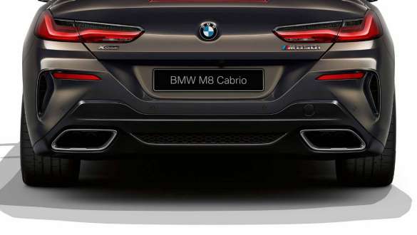 Система выпуска M Sport. BMW M850i xDrive Cabrio с системой выпуска M Sport.