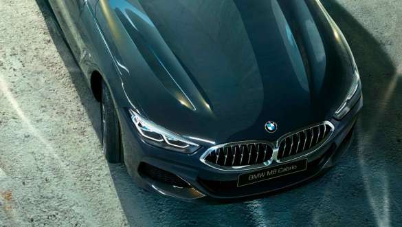 Активное рулевое управление. BMW M850i xDrive Convertible with Integral Active Steering.