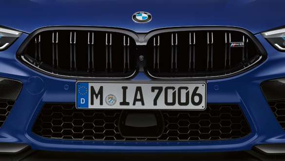 Эксклюзивная решетка радиатора M. BMW M8 Coupe Competitionс эксклюзивной решеткой радиатора M.