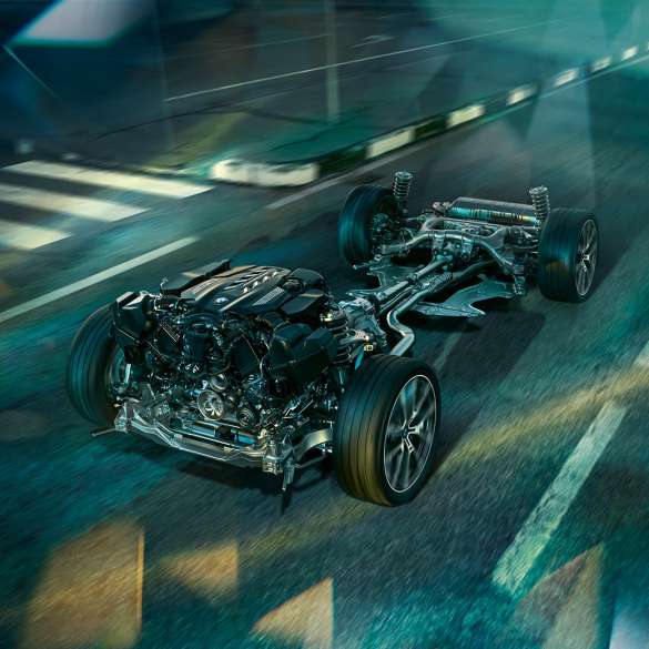 Адаптивная подвеска M Professional модели BMW M850i xDrive Gran Coupe Адаптивная подвеска M Professional модели BMW M850i xDrive Gran Coupe G16 2019 МГ