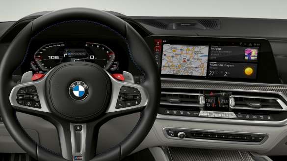 Эксклюзивная панель приборов M модели BMW X5 M Competition Эксклюзивная панель приборов M модели BMW X5 M Competition F95, место водителя