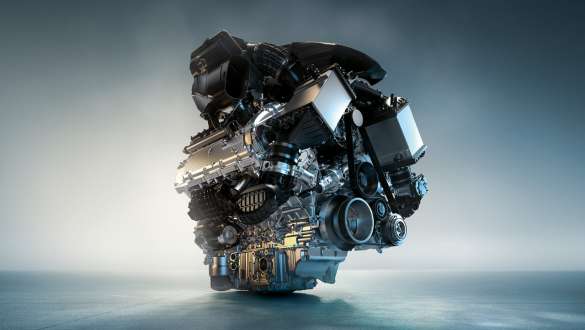 Мощный 8-цилиндровый бензиновый двигатель M TwinPower Turbo модели BMW X6 M Competition Мощный 8-цилиндровый бензиновый двигатель M TwinPower Turbo модели BMW X6 M Competition F96 2020 МГ, SUV