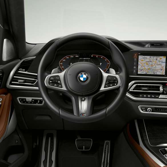BMW X7 M50i, салон Автомобили BMW X7 M в версиях M50d и M50i, салон, G07, 2019