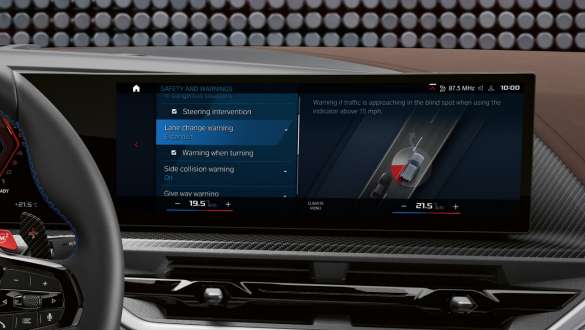 Ассистент вождения Professional BMW XM G09, ассистент вождения Professional