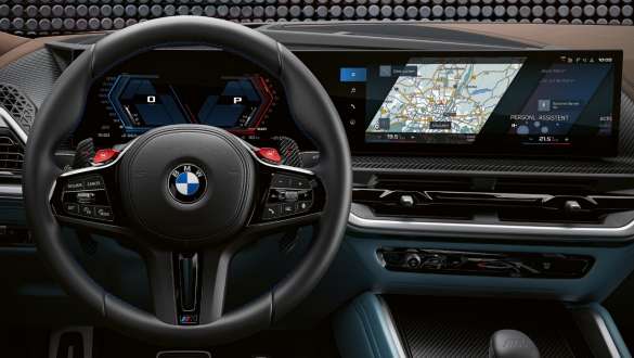 Отображение особых приборов M благодаря операционной системе BMW 8 BMW XM G09, отображение особых приборов M благодаря операционной системе BMW 8