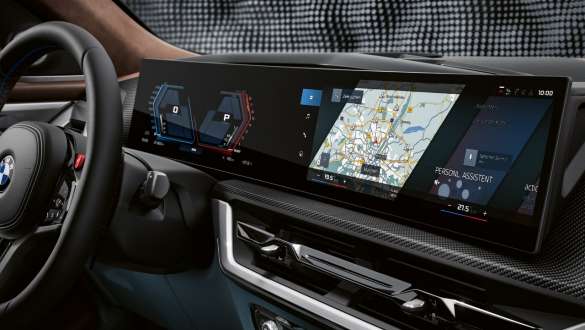 BMW Curved Display BMW XM G09, изогнутый дисплей BMW Curved Display