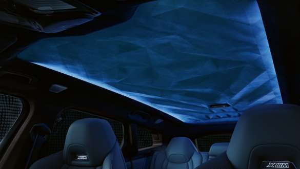 BMW XM G09, потолок с подсветкой BMW XM G09, салон, потолок с подсветкой