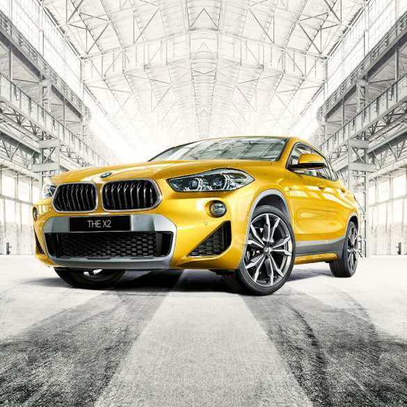 Вид на три четверти BMW X2 Вид на три четверти BMW X2 F39