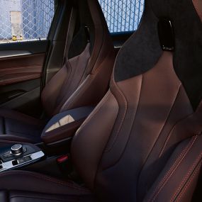BMW X2 F39, центральная консоль. BMW X2 2018 F39, дизайн центральной консоли.