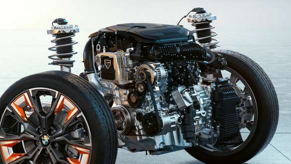 BMW TwinPower Turbo 4-цилиндровый бензиновый двигатель BMW X2 F39. BMW TwinPower Turbo 4-цилиндровый бензиновый двигатель BMW X2 F39 2018.