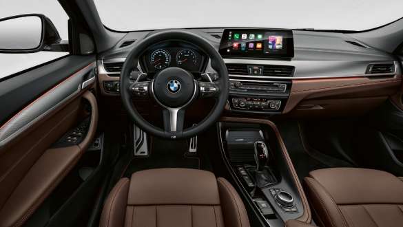 Салон BMW X2 F39. Cockpit Active cruise control with Stop&Go function BMW X2 2018 F39 interior