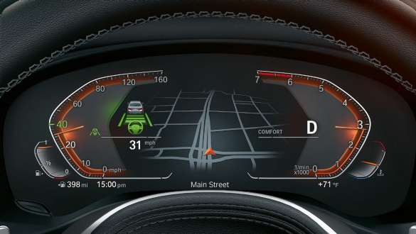 Driving Assistant Plus BMW X4 SUV G02 Driving Assistant Plus BMW X4 SUV G02 2018 instrument panel
