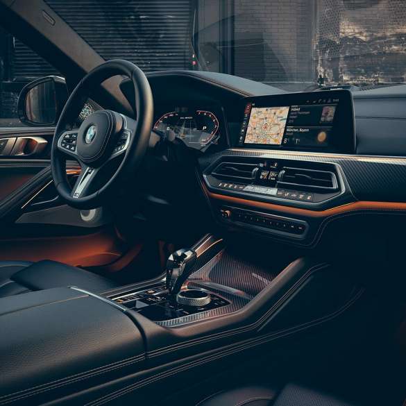 Интерьер BMW X6 Интерьер BMW X6