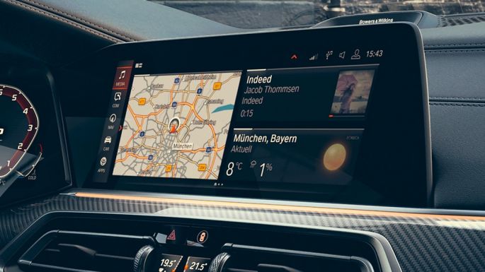 Кокпит с дисплеями диагональю 12,3 дюйма BMW X6, кокпит с дисплеями диагональю 12,3 дюйма