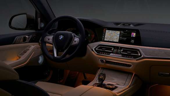 Подсветка Ambient light SUV G07 Приборная панель с подсветкой Ambient light оранжевого цвета SUV G07