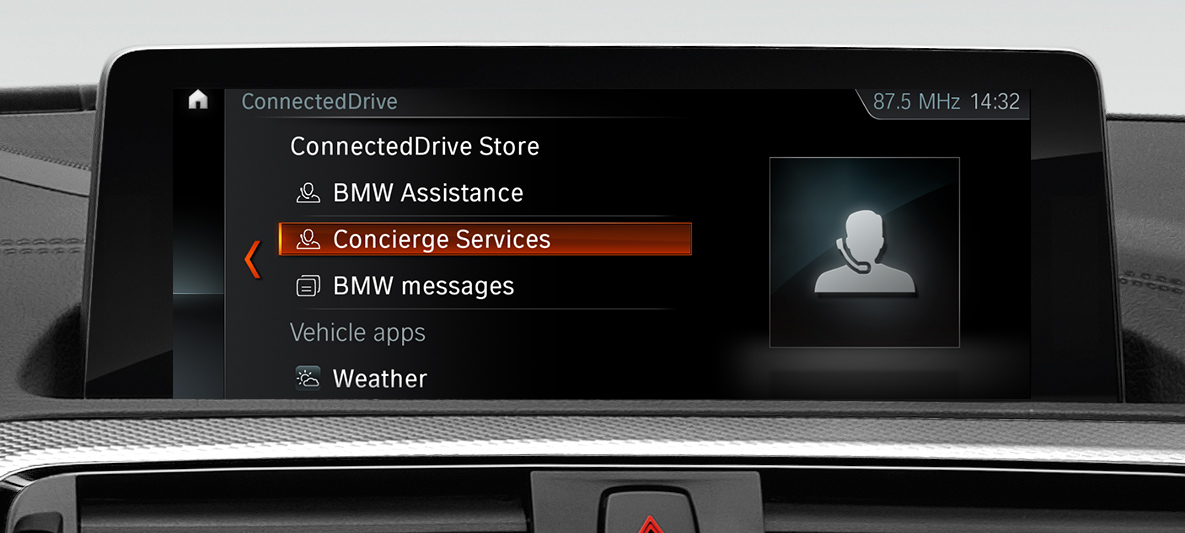 Консьерж-сервис BMW ConnectedDrive Консьерж-сервис BMW ConnectedDrive