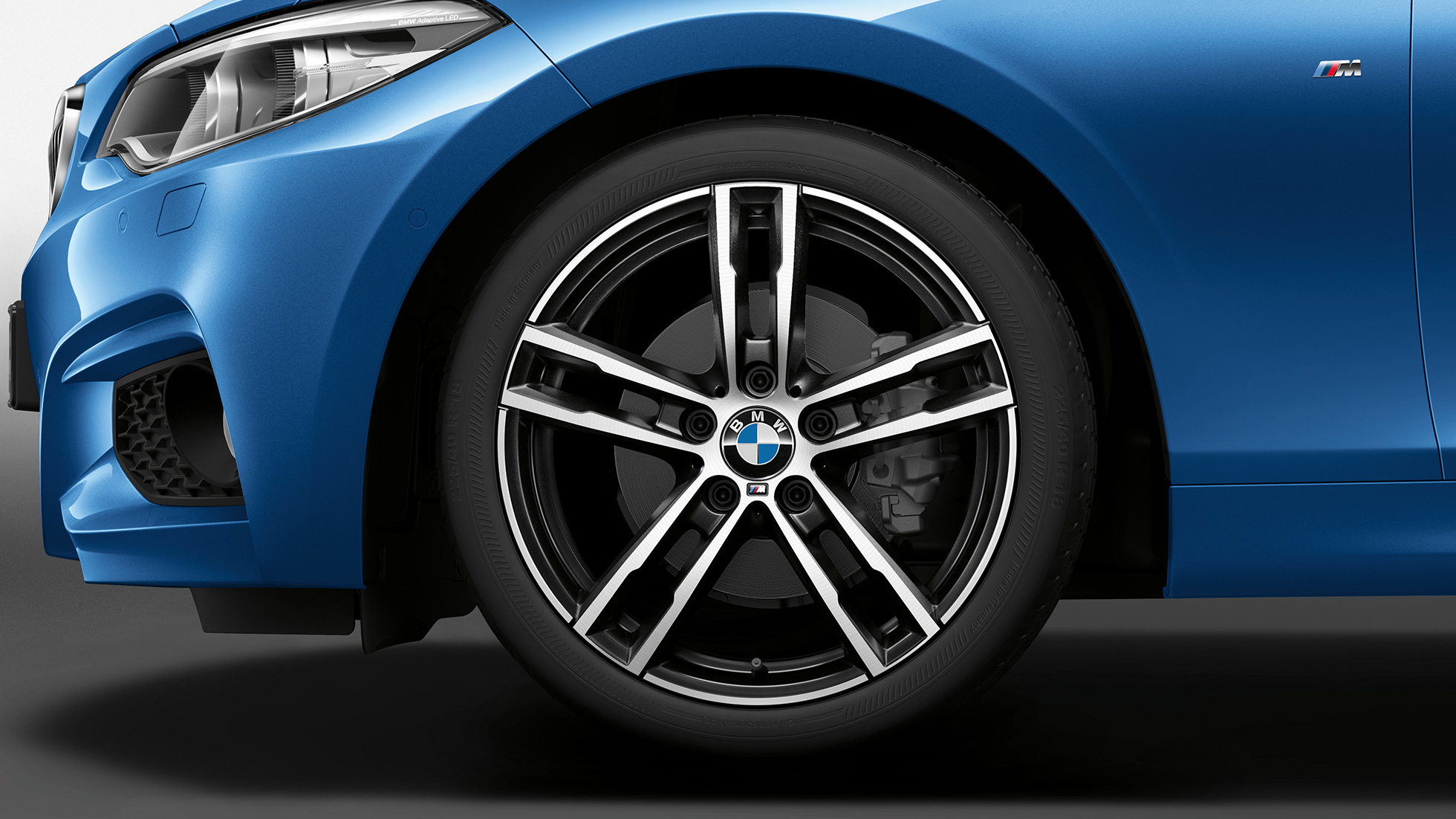 BMW 2 серии Coupe, Модель М, спортивные шины BMW 2 серии Coupe, Модель М, спортивные шины