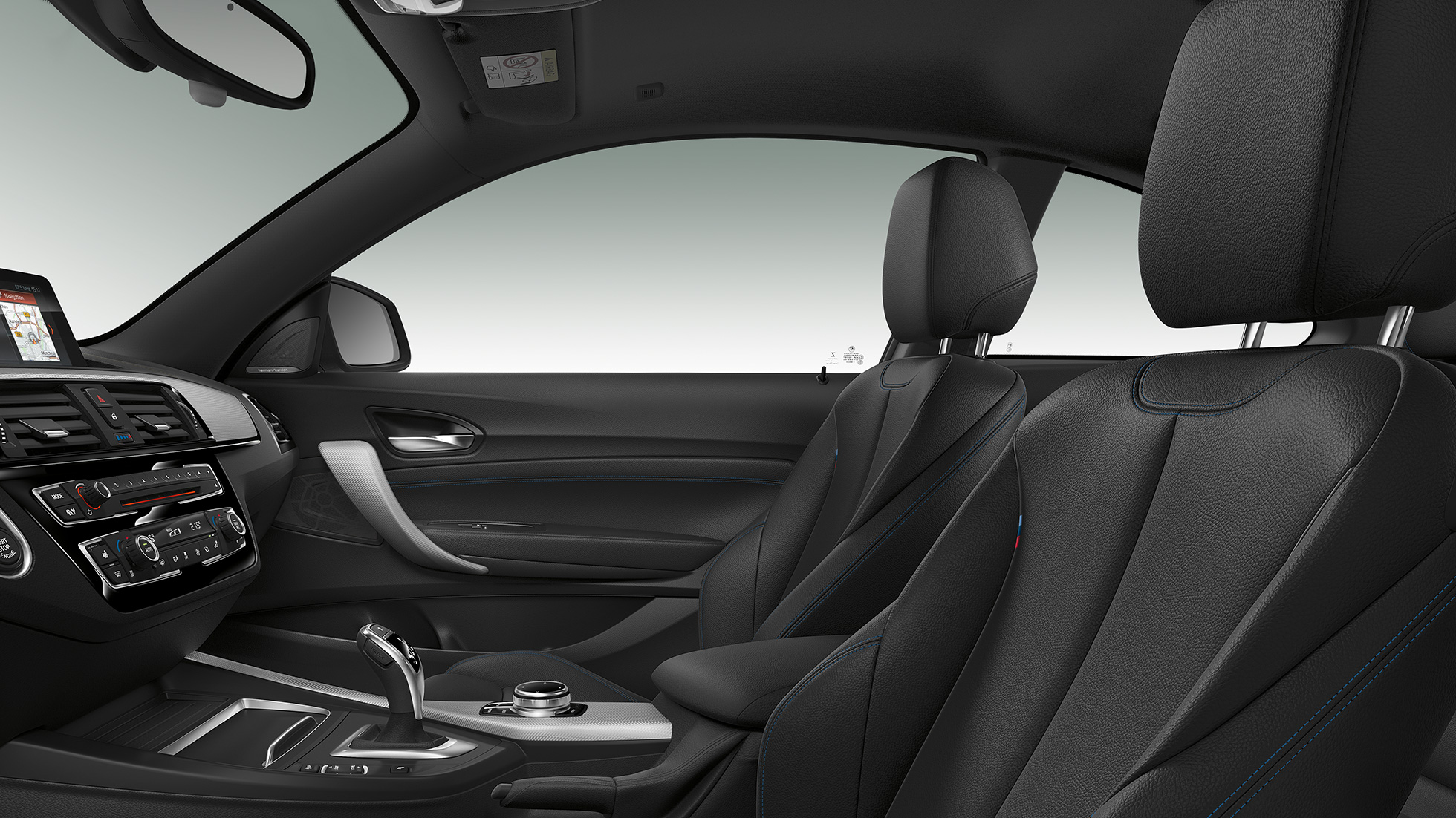 BMW 2 серии Coupe, Модель М Спорт, интерьер BMW 2 серии Coupe, Модель М Спорт, интерьер