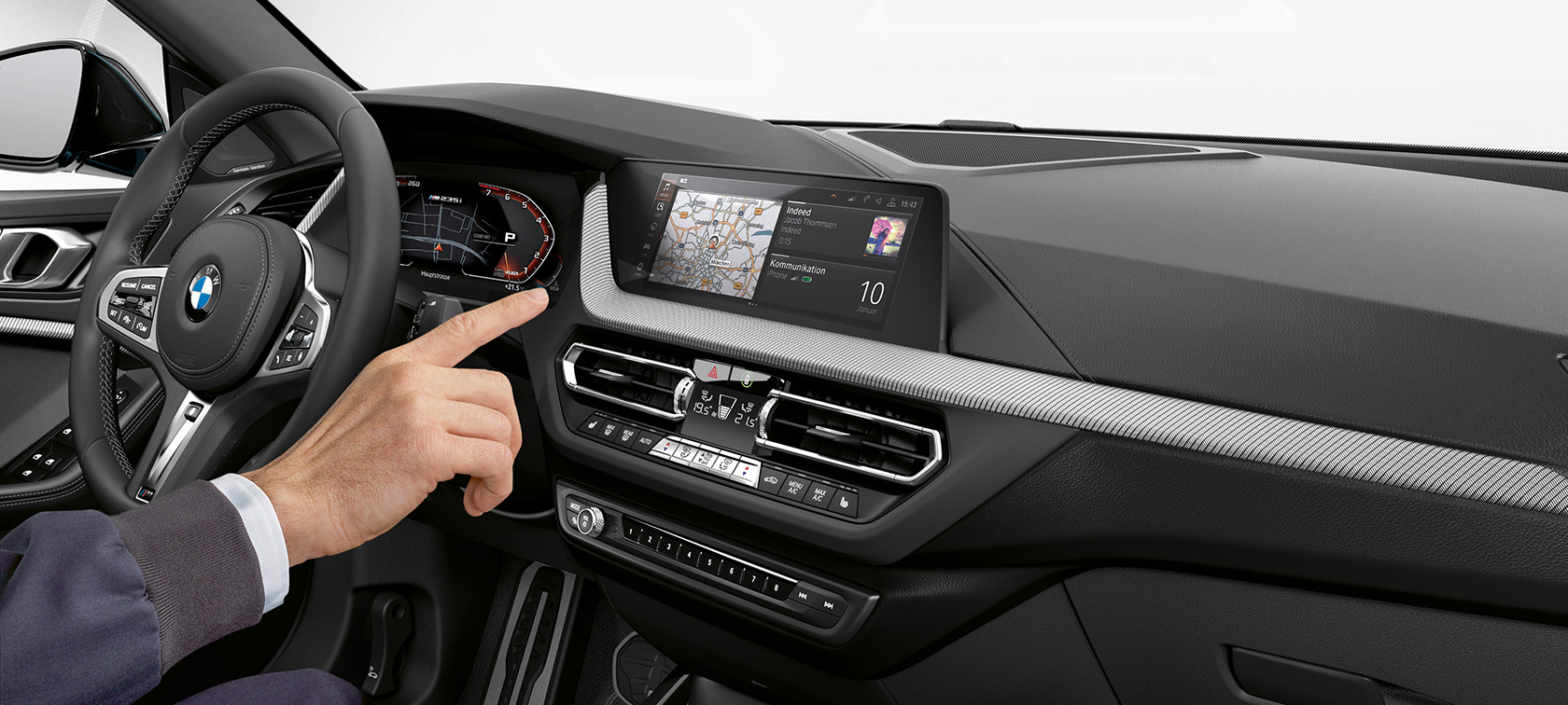 BMW 2 серии Gran Coupe, сервисы BMW ConnectedDrive и системы BMW Personal Copilot BMW 2 серии Gran Coupe F44, сервисы BMW ConnectedDrive и системы BMW Personal Copilot, интерьер