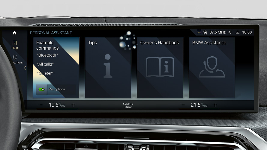 BMW Intelligent Personal Assistant BMW 3 серии LCI G20, BMW Intelligent Personal Assistant