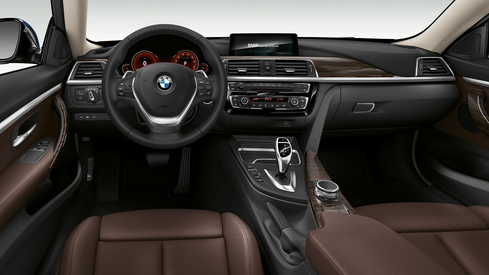 BMW 4 серии Купе, модель Luxury Line вид с водительского места BMW 4 серии Купе, модель Luxury Line вид с водительского места