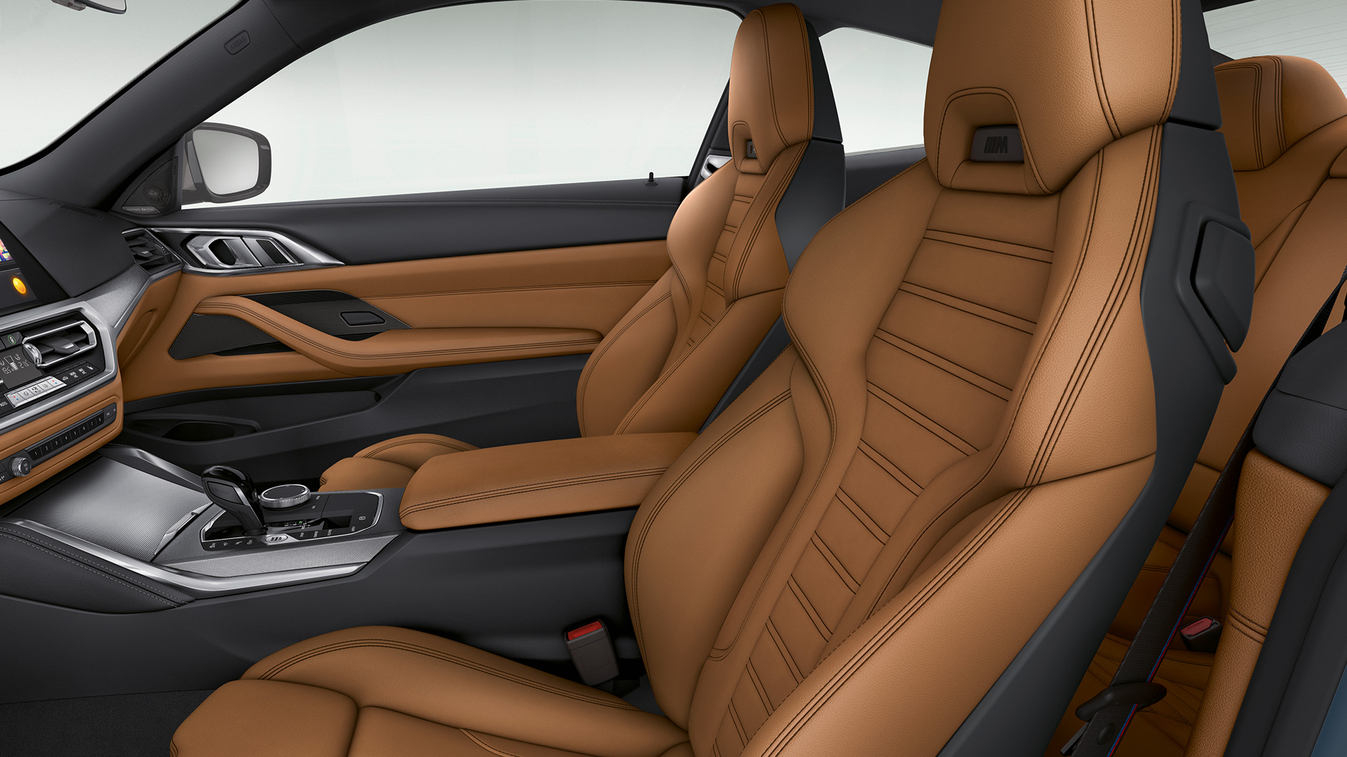 Кнопки управления BMW 4 серии Coupe G22 BMW 4 серии Coupe G22 2020 года, интерьер, органы управления, кнопки управления