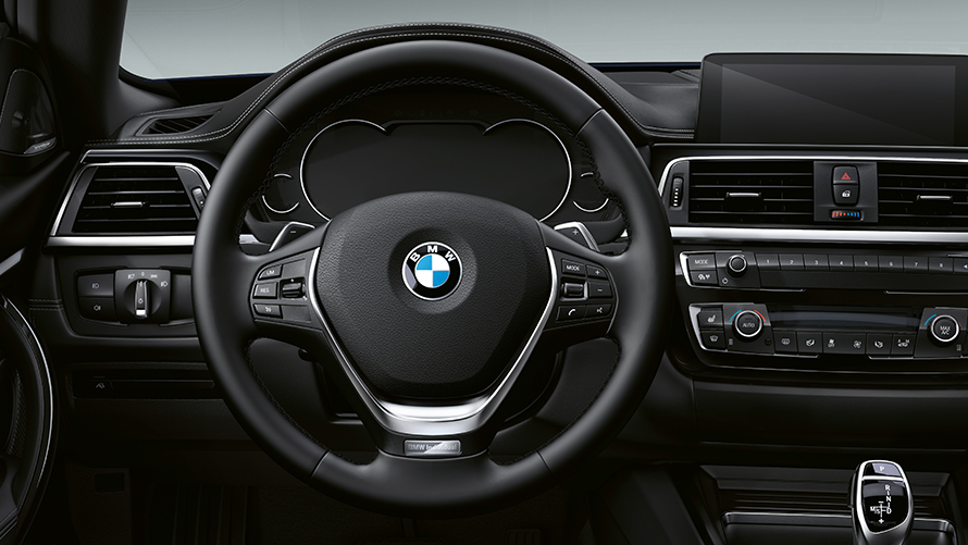 BMW 4 серии Gran Coupe, руль BMW Individual. BMW 4 серии Gran Coupe, руль BMW Individual.