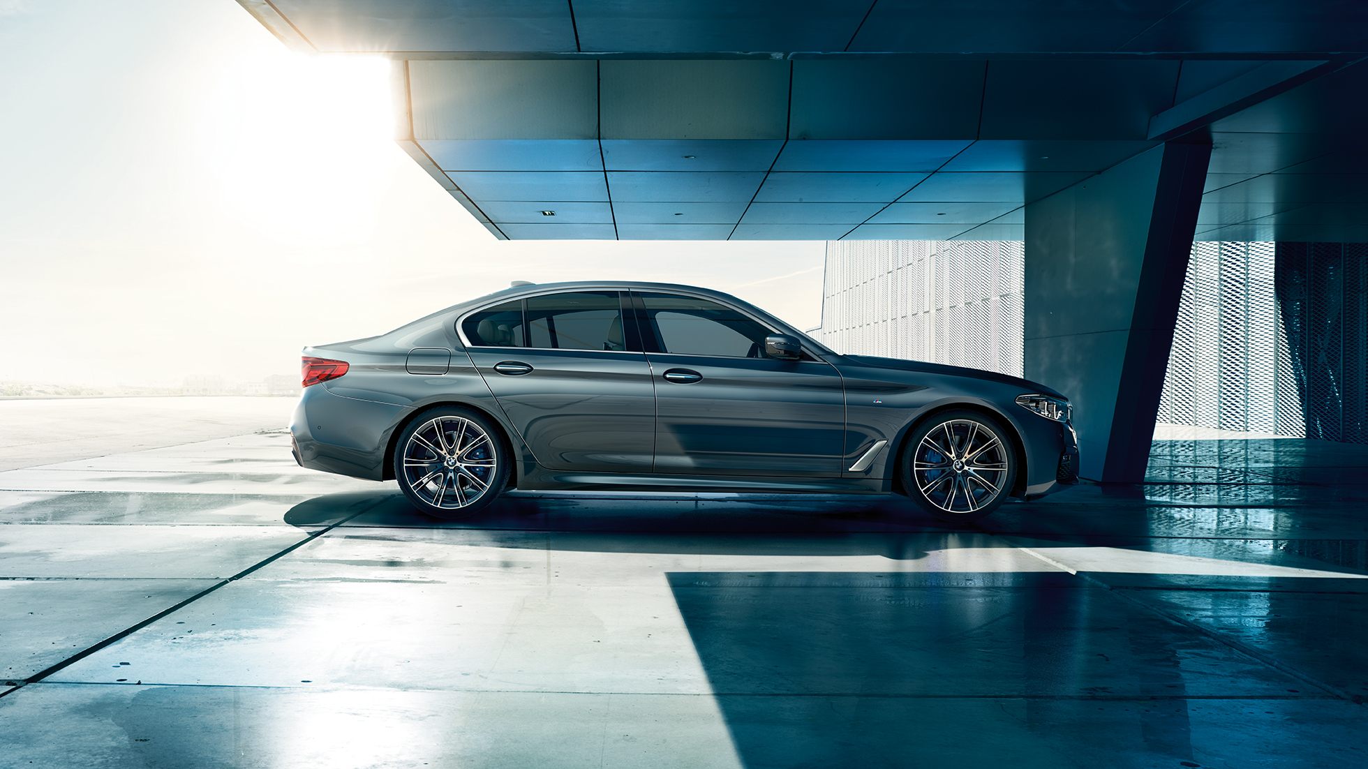 Дизайн BMW 5 серии, BMW 5 серии G30, вид сбоку