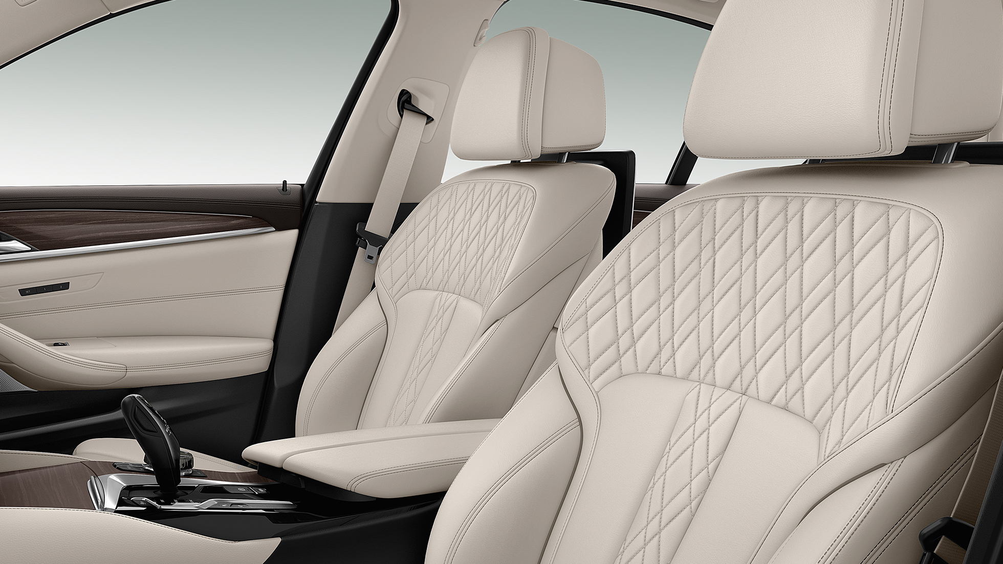BMW 5 серия Luxury Line, сиденья BMW 5 серия Luxury Line, сиденья, салон, интерьер, БМВ