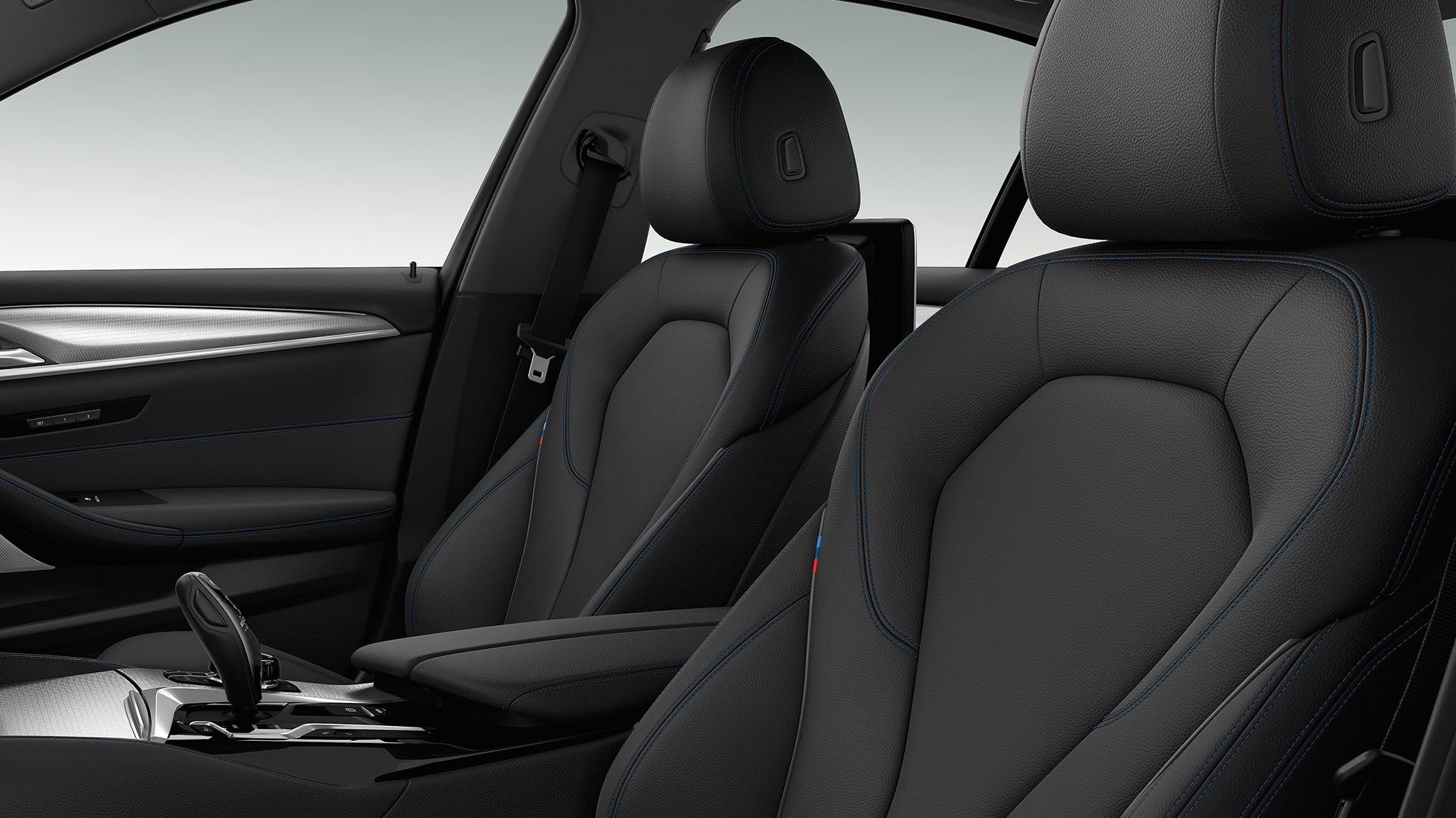 BMW 5 серия Пакет М Sport, сиденья BMW 5 серия Пакет М Sport, сиденья, интерьер, салон, БМВ