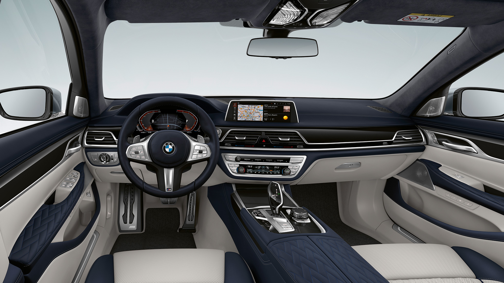 BMW 7 серии с пакетом M Sport: интерьер G11 BMW 7 серии с пакетом M Sport: интерьер G11
