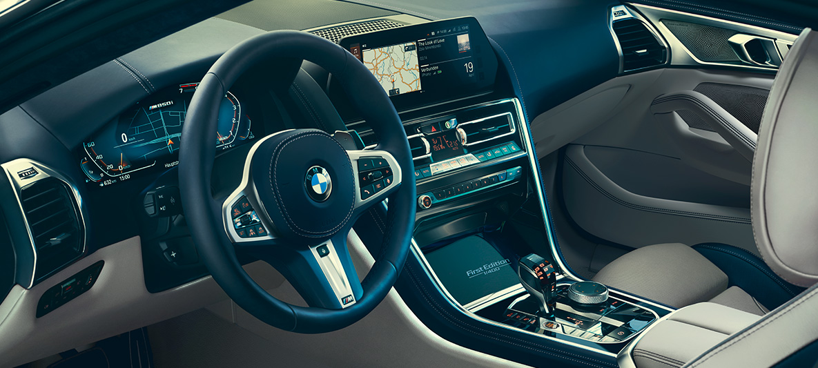 Кокпит BMW M850i Coupe First Edition Салон BMW M850i Coupe First Edition