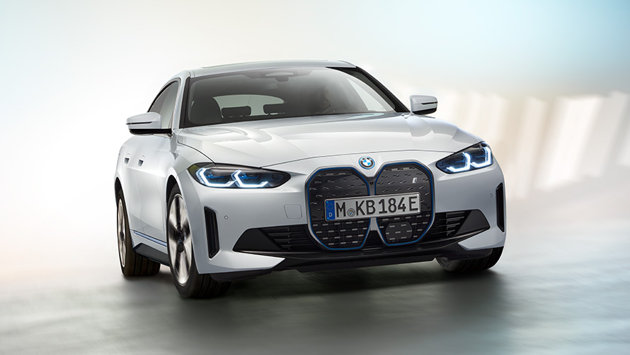 BMW i4 2021 G26, изображение 4 Электромобиль BMW i4 Gran Coupe 2021 G26, изображение 4