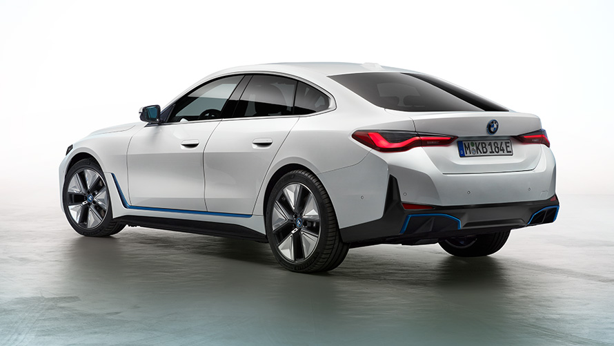 BMW i4 2021 G26, изображение 5 Электромобиль BMW i4 Gran Coupe 2021 G26, изображение 5
